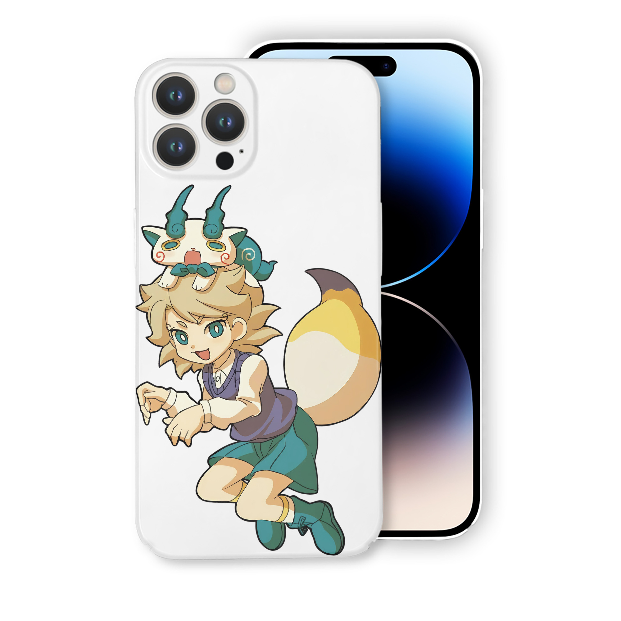 （画像用） 妖怪ウォッチ Yo-kai Watch 【iPhone 14シリーズ対応】ハードケース